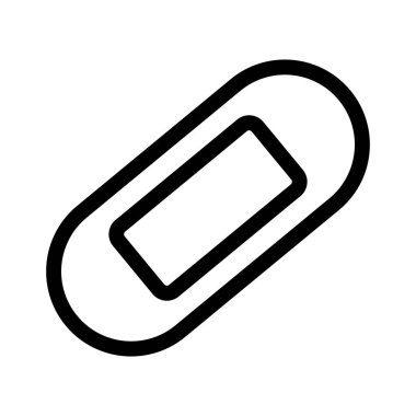 Basit tasarım alçı ikonu. Düzenlenebilir vektör.