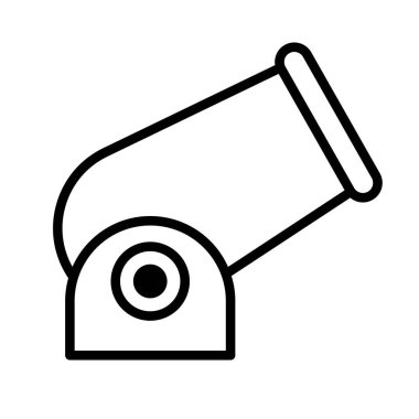 Basit bir dizayn topu simgesi. Düzenlenebilir vektör.