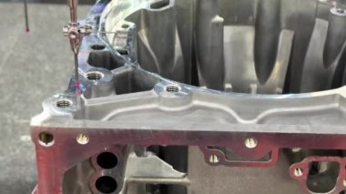 Çalışma sırasında denetim yüksek hassasiyet bölümü için otomatik koordinat ölçüm makinesi (CMM)