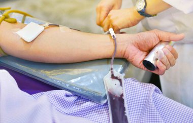 Hastanede kan bağışı