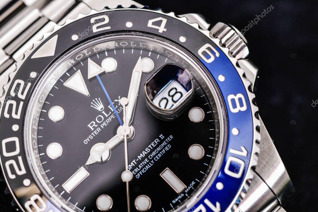 Bangkok Thailand- Feb 20,2022 : Rolex GMT-Master II 