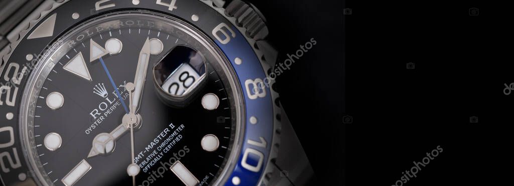 Bangkok Thailand- Feb 20,2022 : Rolex GMT-Master II 