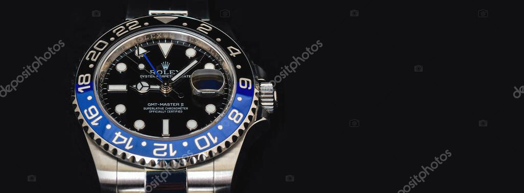 Bangkok Thailand- Feb 20,2022 : Rolex GMT-Master II 