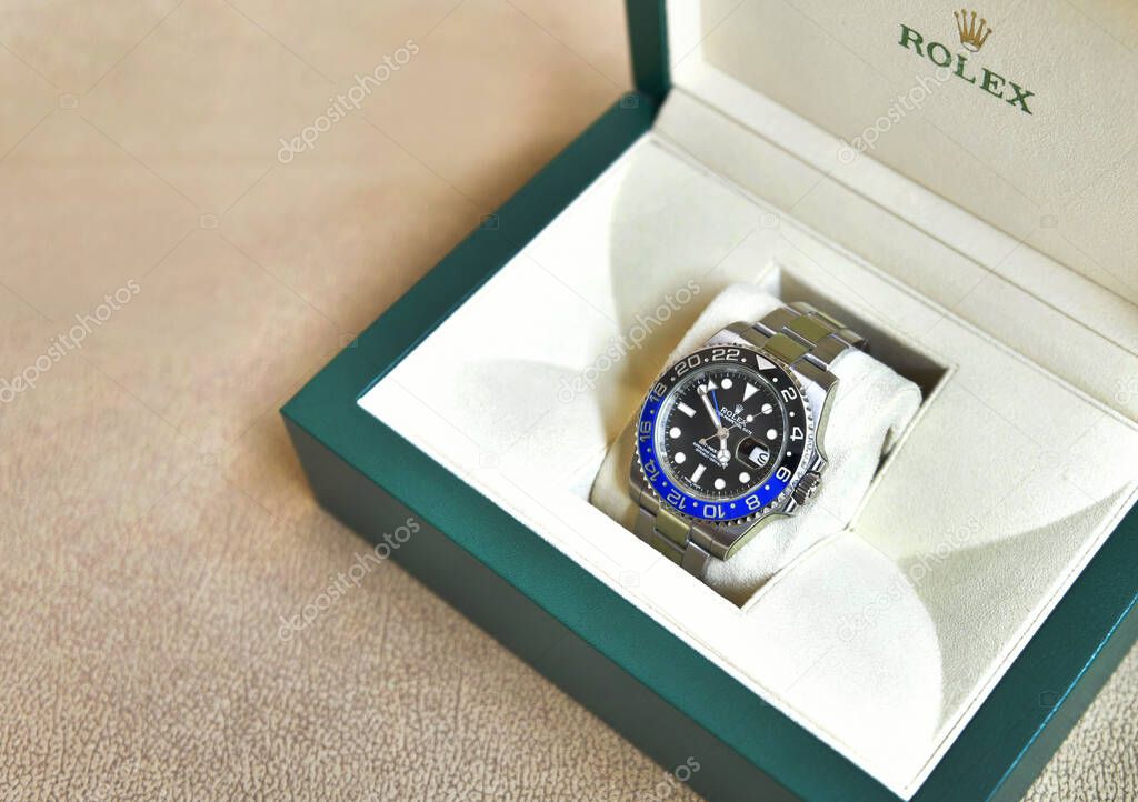 Bangkok Thailand- June 24,2023: Rolex GMT-Master II 