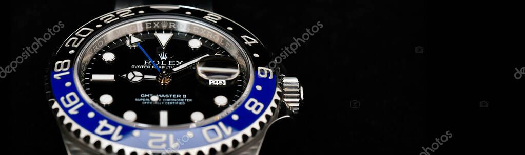 Bangkok Thailand- Feb 20,2022 : Rolex GMT-Master II 