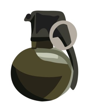 Bir savaş bombasının izole edilmiş yansıması..