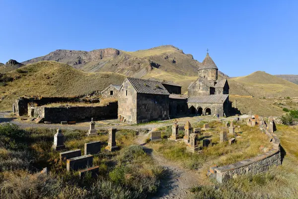 stock image View of Monastery Vorotnavank in Armenia.