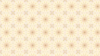 Soyut Altın Mandala sanat 4k video görüntüleri, çiçek desenli dekoratif öğeler, kusursuz döngülü Mandala animasyonu, düzenlenebilir arka plan.