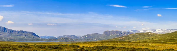 Panorama Montanha Parque Nacional Jotunheimen Noruega Europa — Fotografia de Stock