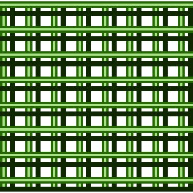 Koyu Yeşil Ekose Kafes Şebekesi Tartan İlhamlı Şebekeyi Tekrarlıyor