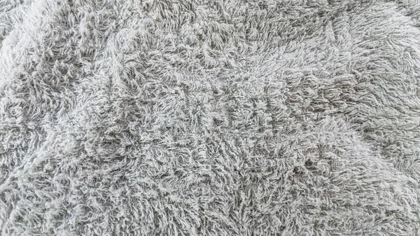 white fur blanket texture for background