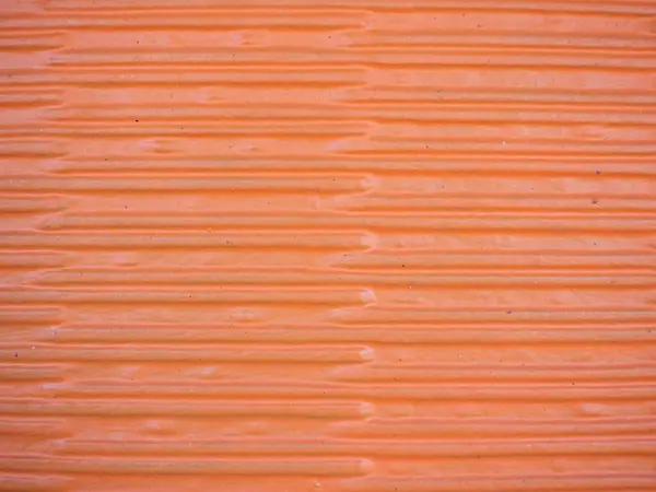 Motivo Strisce Cemento Arancione Parete Sfondo Con Spazio Copia — Foto Stock