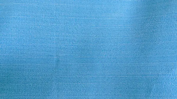 Zacht Blauw Katoen Stof Textuur Voor Achtergrond — Stockfoto