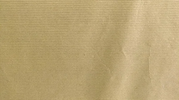 Arkaplan Için Boş Çizgili Kahverengi Karton Kağıt — Stok fotoğraf