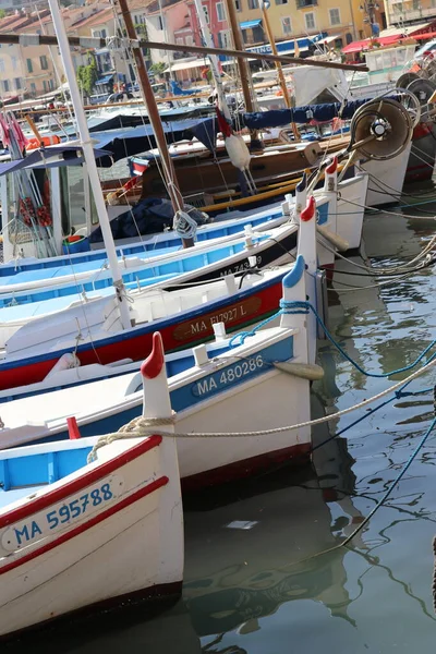 Perahu Cassis Prancis — Stok Foto