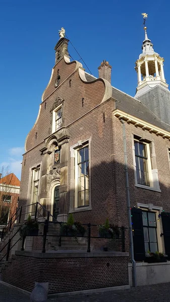 Vecchia Architettura Centro Schiedam Paesi Bassi — Foto Stock