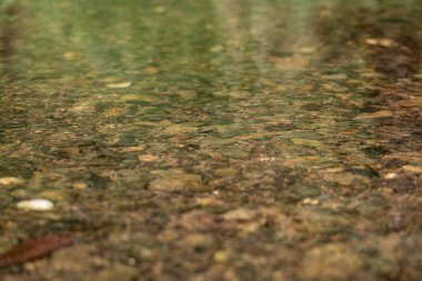 Stone and river at Utaradit, Thailand.
