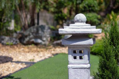 Japanese style pillar at Utaradit, Thailand.