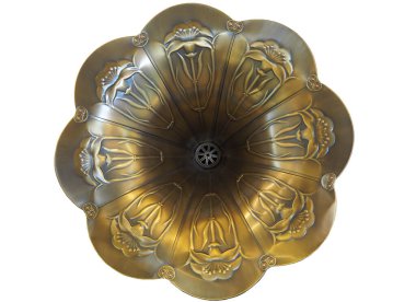 Büyük antika altın ses oynatıcı