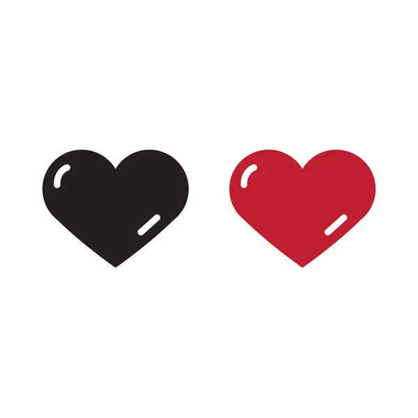 Heart Logo Icon Illustration Colorful Outline —  Vetores de Stock