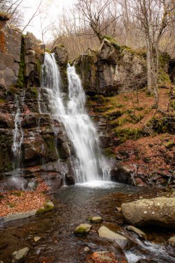 Dardagna falls, Lizzano in belvedere, metropolitan city of Bologna, Emilia Romagna