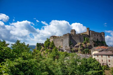 Castle of Bardi, province of Parma, Emilia Romagna