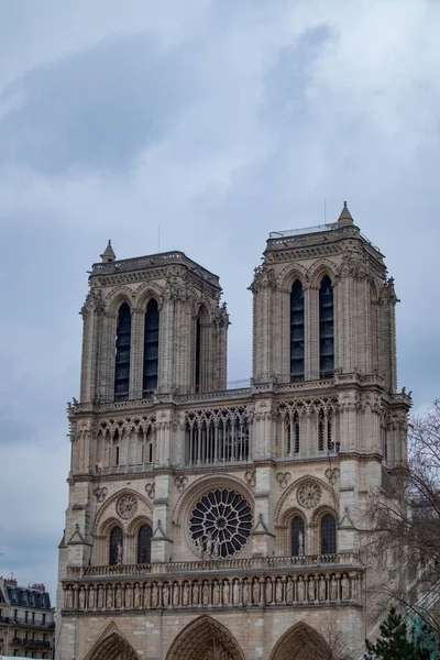 Notre Dame Kyrka Paris Stad Frankrike — Stockfoto