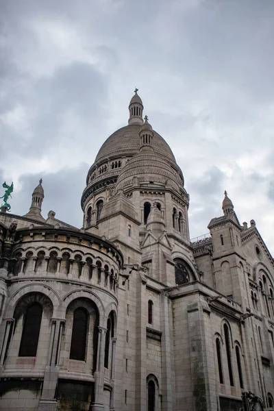 Basílica Del Sacr Coeur Ciudad París Francia — Foto de Stock