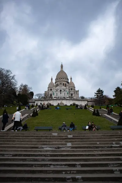 Basílica Del Sacr Coeur Ciudad París Francia —  Fotos de Stock