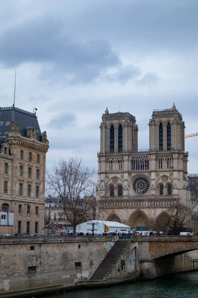 Notre Dame Paris Frankreich — Stockfoto