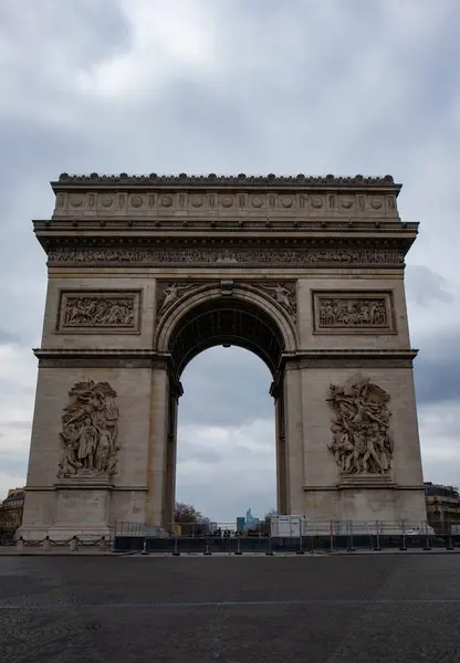 Arc Triomphe Ville Paris France — Photo
