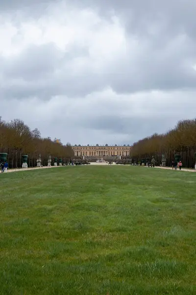 Giardini Del Palazzo Versailles Vicino Parigi Francia — Foto Stock