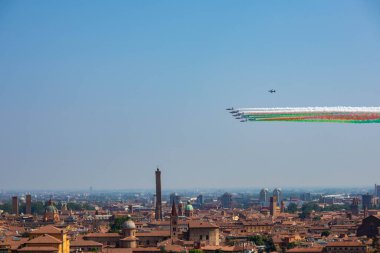 Bologna, Emilia Romagna 'nın Çil Üç Renk Sergisi