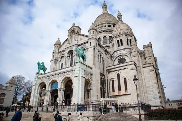 Sacred Heart Church City Paris France — Stock Photo, Image