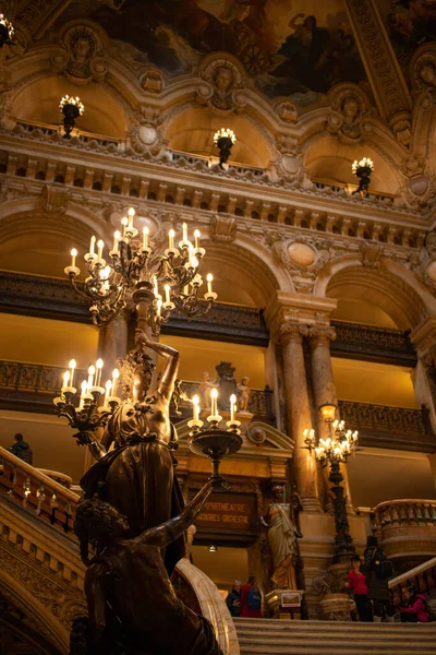 Opera Garnier City Paris France — Stock fotografie