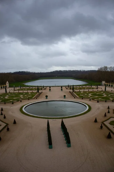 Сады Версальского Дворца Недалеко Парижа Франция — стоковое фото