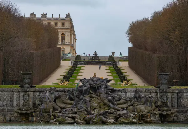 Giardini Della Reggia Versailles Vicino Parigi Francia — Foto Stock