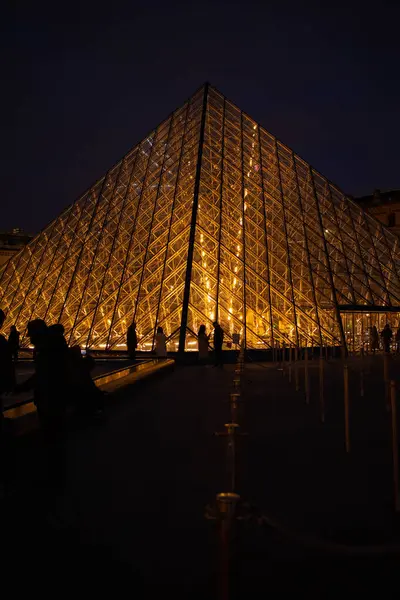 Museo Del Louvre Ciudad París Francia — Foto de Stock