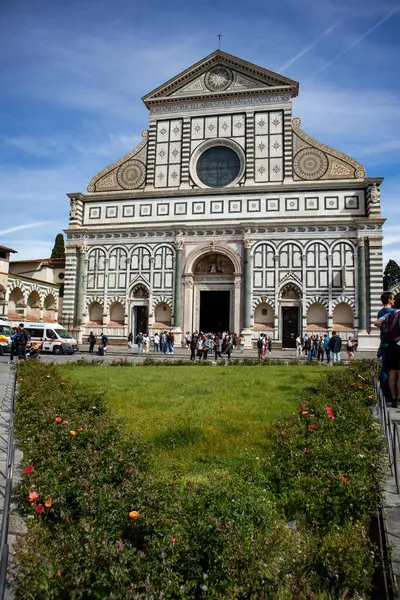 Kirche Santa Maria Novella Stadt Florenz Toskana — Stockfoto
