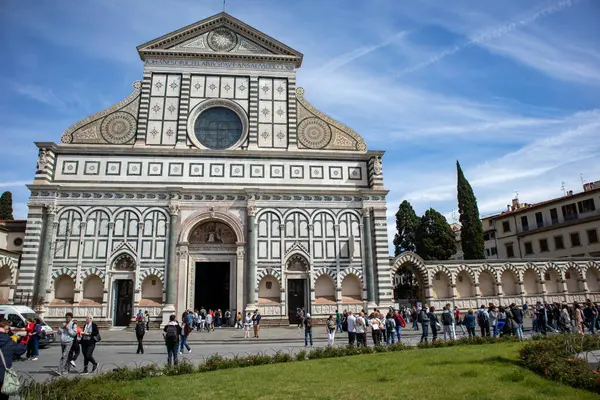 Церковь Санта Мария Новелла Город Флоренция Тоскана — стоковое фото
