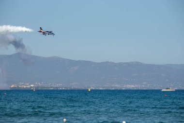 Sergi, Poetto, Cagliari, Sardunya 'daki Tricolore plajında.