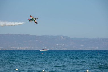 Sergi, Poetto, Cagliari, Sardunya 'daki Tricolore plajında.
