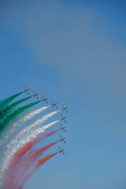 Sergi, Poetto, Cagliari, Sardunya 'daki Tricolore plajında.