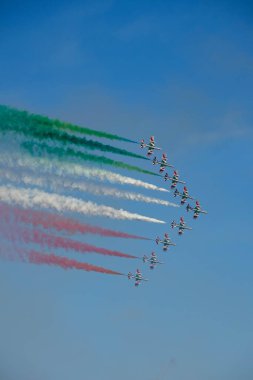 Sergi, Poetto, Cagliari, Sardunya 'daki Tricolore plajında.