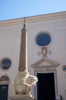 Minerva 'nın üzerindeki Aziz Mary Bazilikası, Roma şehri, Lazio