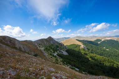 Abruzzo Milli Parkı manzarası