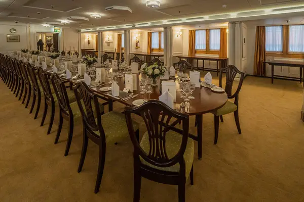 Edinburgh, İskoçya, Ocak 2023. Britanya Kraliyet Yatı Müdahalesi (HMY Britannia)