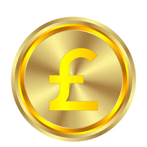 Měna Zlatých Mincí Realistický Luxusní Koncept Zlatých Mincí Vektorová Ilustrace — Stockový vektor
