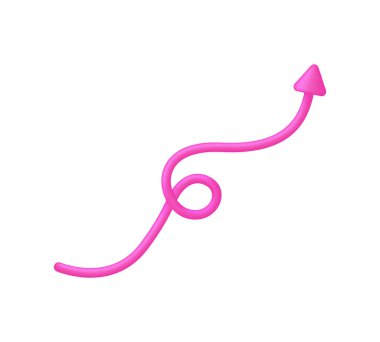 3 Boyut Büyüyen Çubuk Grafik Çizimi. Ok, iş stratejisinin başarısını göster. Hedefler ve hedefe ulaşmak, büyüyen iş başarısı. Yatırım ve finansal büyüme kavramı. 3d biçiminde vektör.