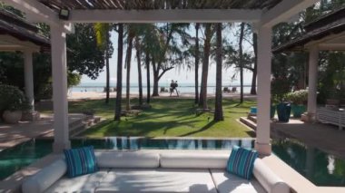 Pahalı özel villa lüks emlak zarafeti deniz kıyısı tropikleri. Lüks gayrimenkul özel kaka kıyı yaşamı Prestij ayrıcalığı villa lüks gayrimenkul nihai geri çekilme